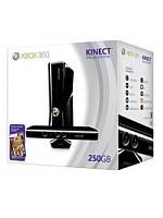 XBOX 360 Slim Black + Kinect (XBOX 360)