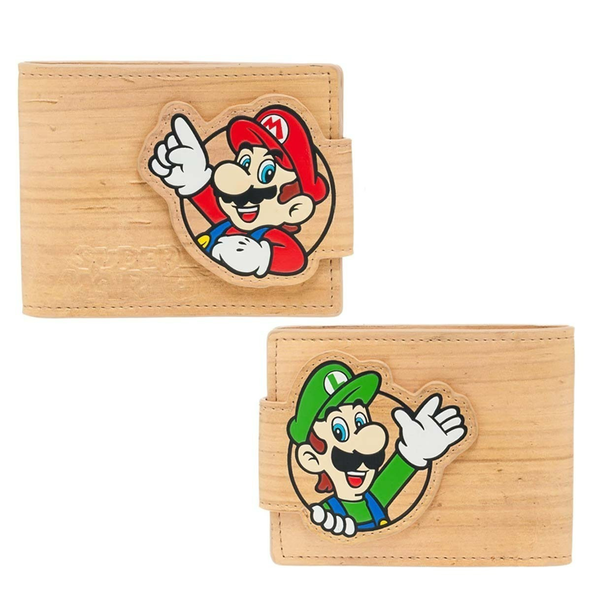 Peněženka Nintendo - Mario a Luigi Woodgrain