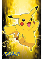 Levně Plakát Pokémon - Pikachu Neon