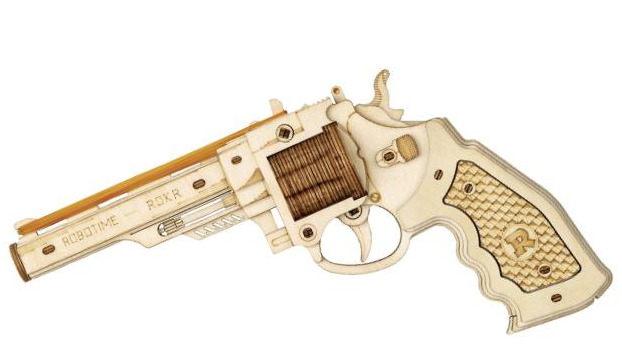 Stavebnice - pistole Corsac M60 (dřevěná)