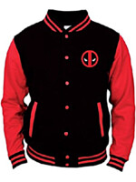 Mikina Deadpool - College Jacket (velikost L)