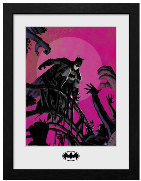 Zarámovaný plakát DC Comics - Batman Arkham