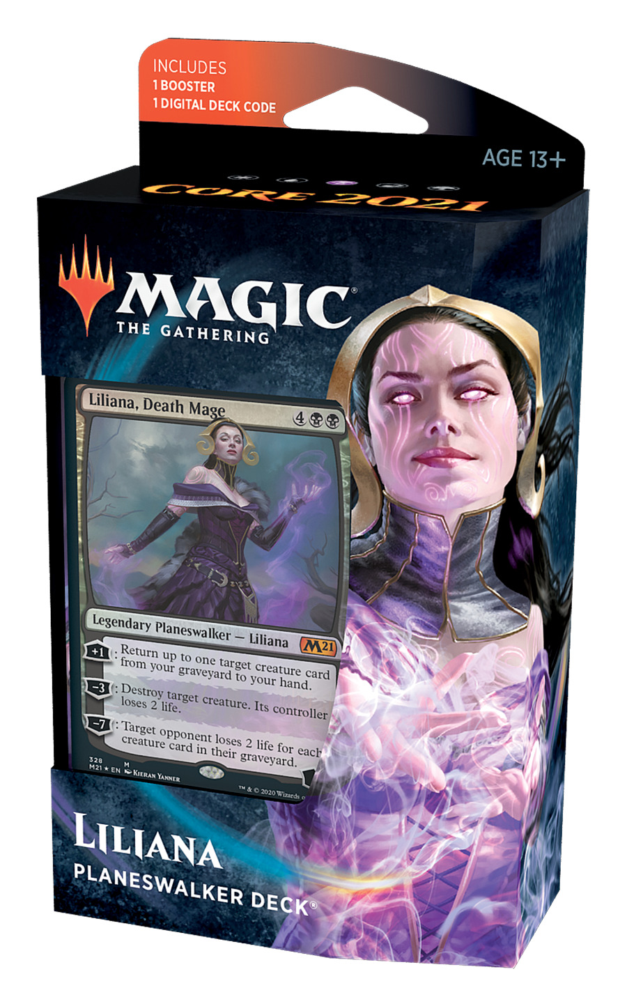 Karetní hra Magic The Gathering Core 2021 Liliana (Planeswalker Deck