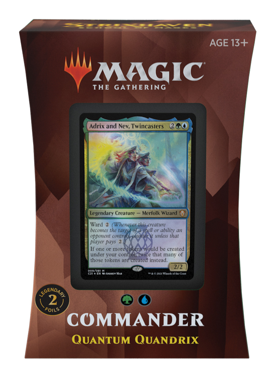 Karetni Hra Magic The Gathering Strixhaven Quantum Quandrix Commander Deck Xzone Cz