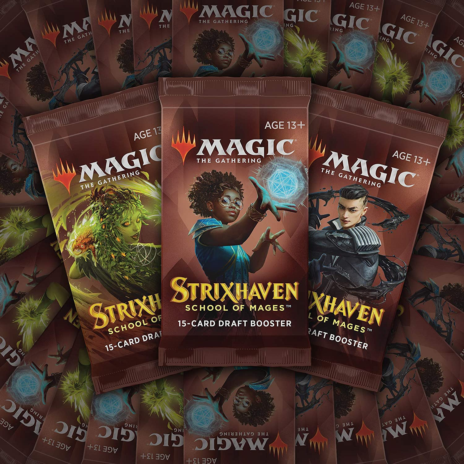 Karetní hra Magic: The Gathering Strixhaven - Draft Booster (15 karet)