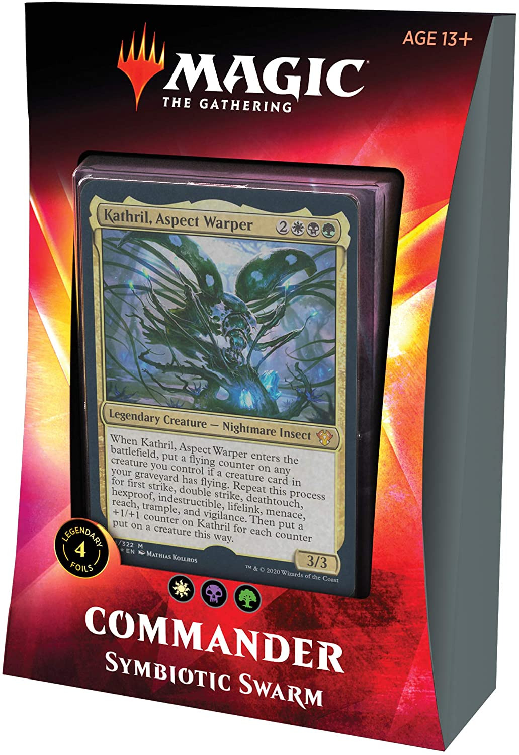 Karetní hra Magic: The Gathering Ikoria - Symbiotic Swarm (Commander Deck)
