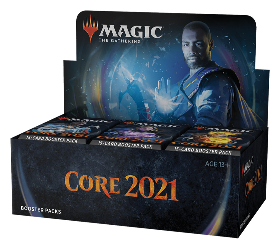 Karetní hra Magic: The Gathering Core 2021 - Draft Booster Box (36 Boosterů)