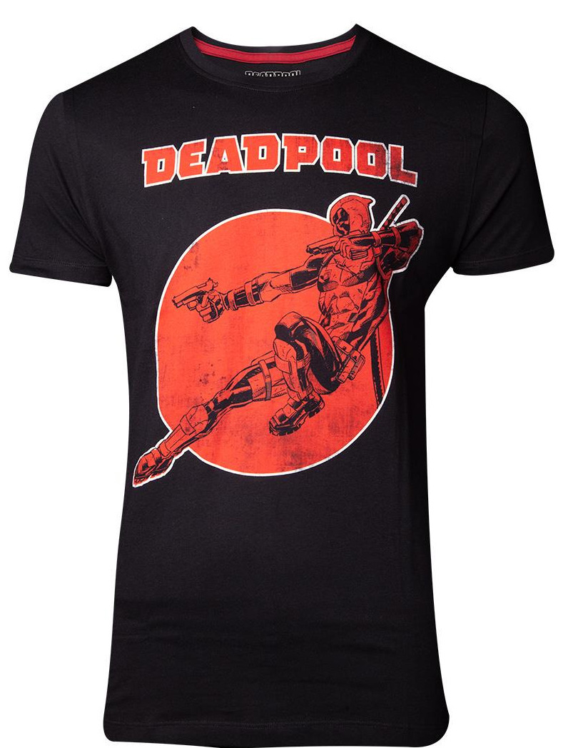 Tričko Deadpool - Vintage (velikost M)