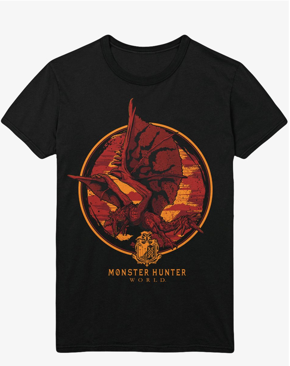 Tričko Monster Hunter World - Screaming Rathalos (velikost L)