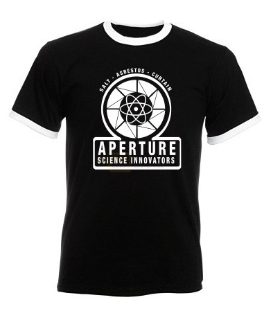 Tričko Portal 2 - Aperture Classic (velikost XXL)
