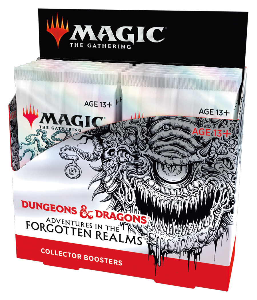 Karetní hra Magic: The Gathering Dungeons and Dragons: Adventures in the Forgotten Realms - Collector Booster Box (12 boosterů)