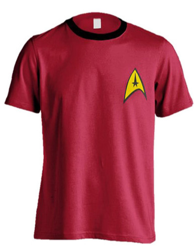 Tričko Star Trek - Engineer Uniform (velikost XXL)