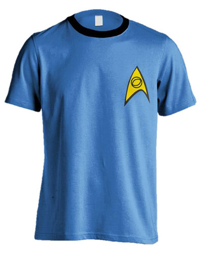 Tričko Star Trek - Science Uniform (velikost L)