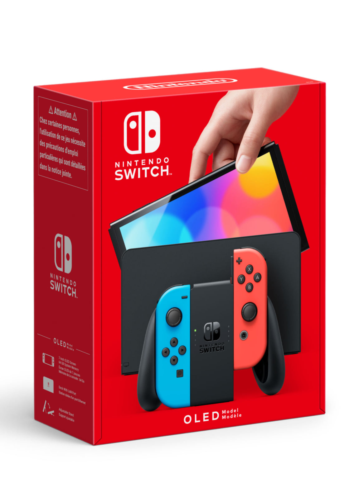 Konzole Nintendo Switch OLED model - Neon blue/Neon red