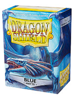 Ochranné obaly na karty Dragon Shield - Standard Sleeves Matte Blue (100 ks)
