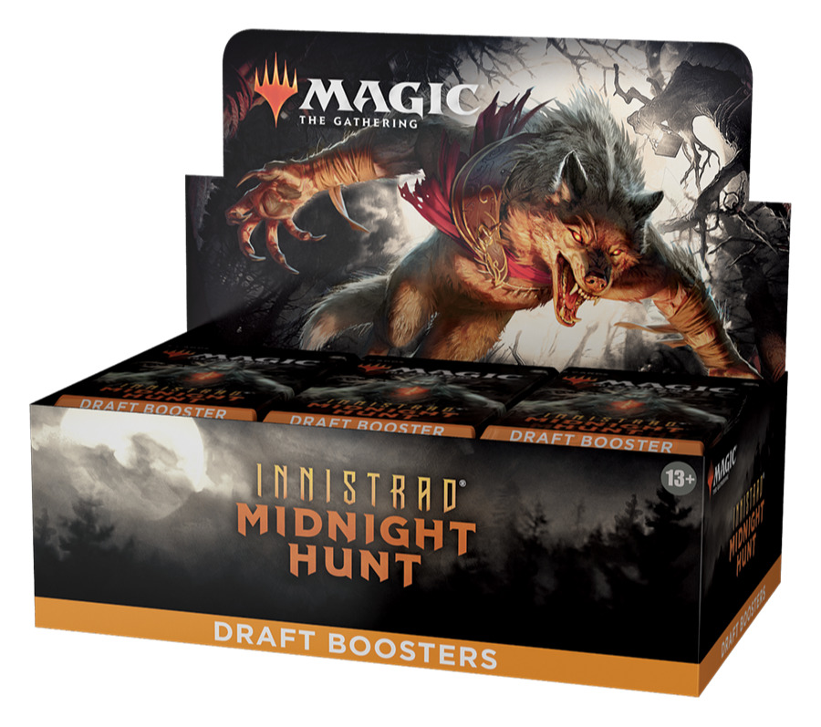 Karetní hra Magic: The Gathering Innistrad: Midnight Hunt - Draft Booster Box (36 boosterů)