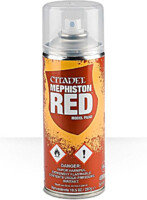 Spray Citadel Mephiston - základní barva, červená (sprej)