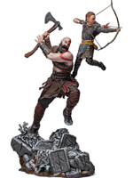 Soška God of War - Kratos and Atreus BDS Art Scale 1/10 (Iron Studios)