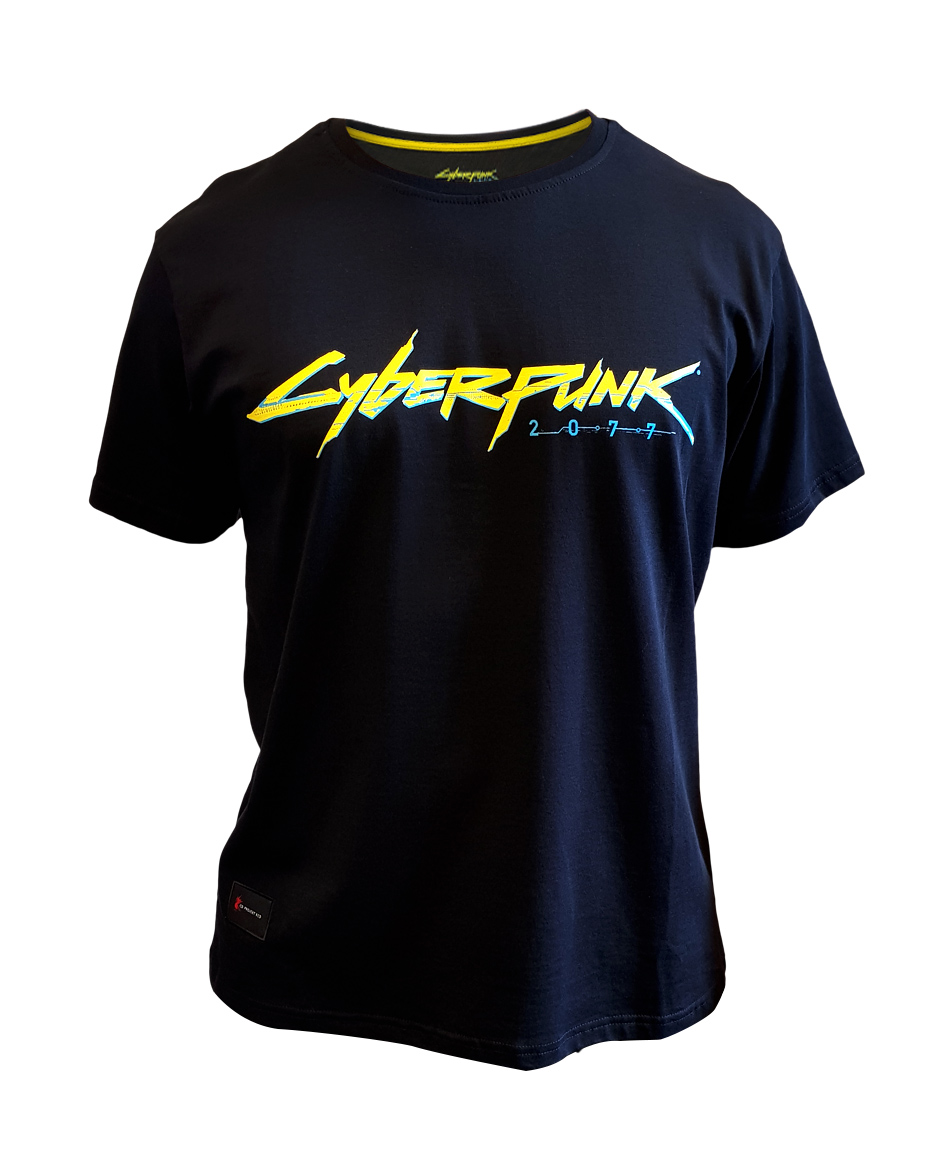 Tričko Cyberpunk 2077 - Logo (velikost S)