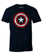 Tričko Avengers - Captain America Shield (velikost XL)