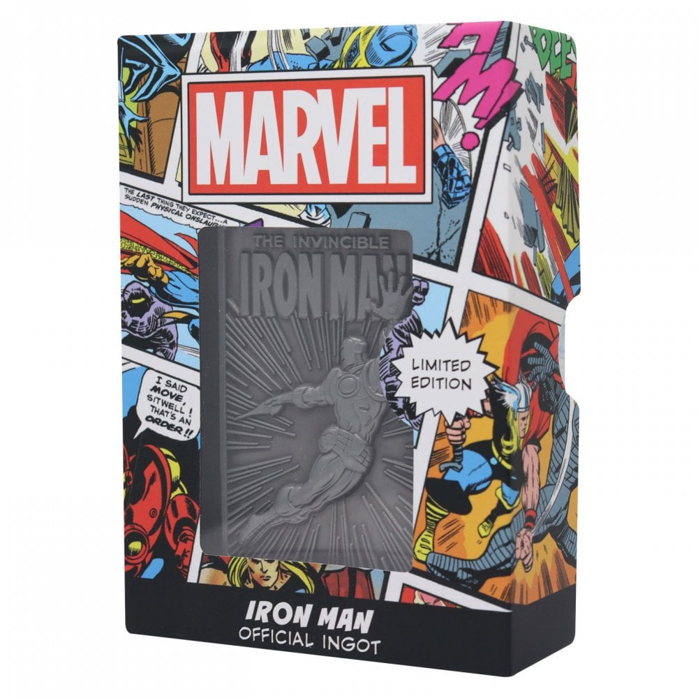 Sběratelská plaketka Marvel - Iron Man