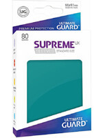 Ochranné obaly na karty Ultimate Guard - Supreme UX Sleeves Standard Petrol Blue (80 ks)