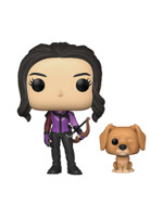 Figurka Marvel: Hawkeye - Kate Bishop with Lucky the Pizza Dog (Funko POP! Television 1212)