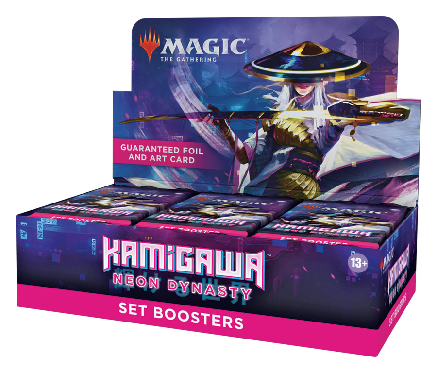 Karetní hra Magic: The Gathering Kamigawa: Neon Dynasty - Set Booster Box (30 Boosterů)