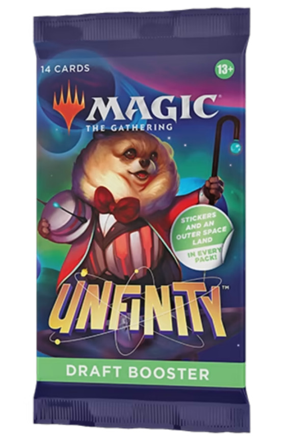 Karetní hra Magic: The Gathering Unfinity - Draft Booster (15 karet)