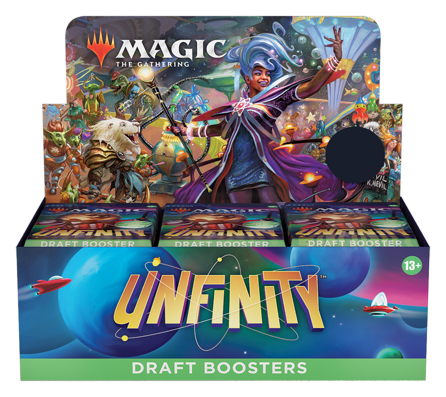 Karetní hra Magic: The Gathering Unfinity - Draft Booster Box (36 Boosterů)