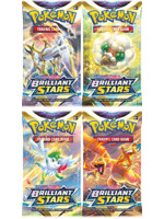 Karetní hra Pokémon TCG: Sword & Shield Brilliant Stars - booster (10 karet)