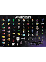 Plakát Minecraft - Pixel Sprites