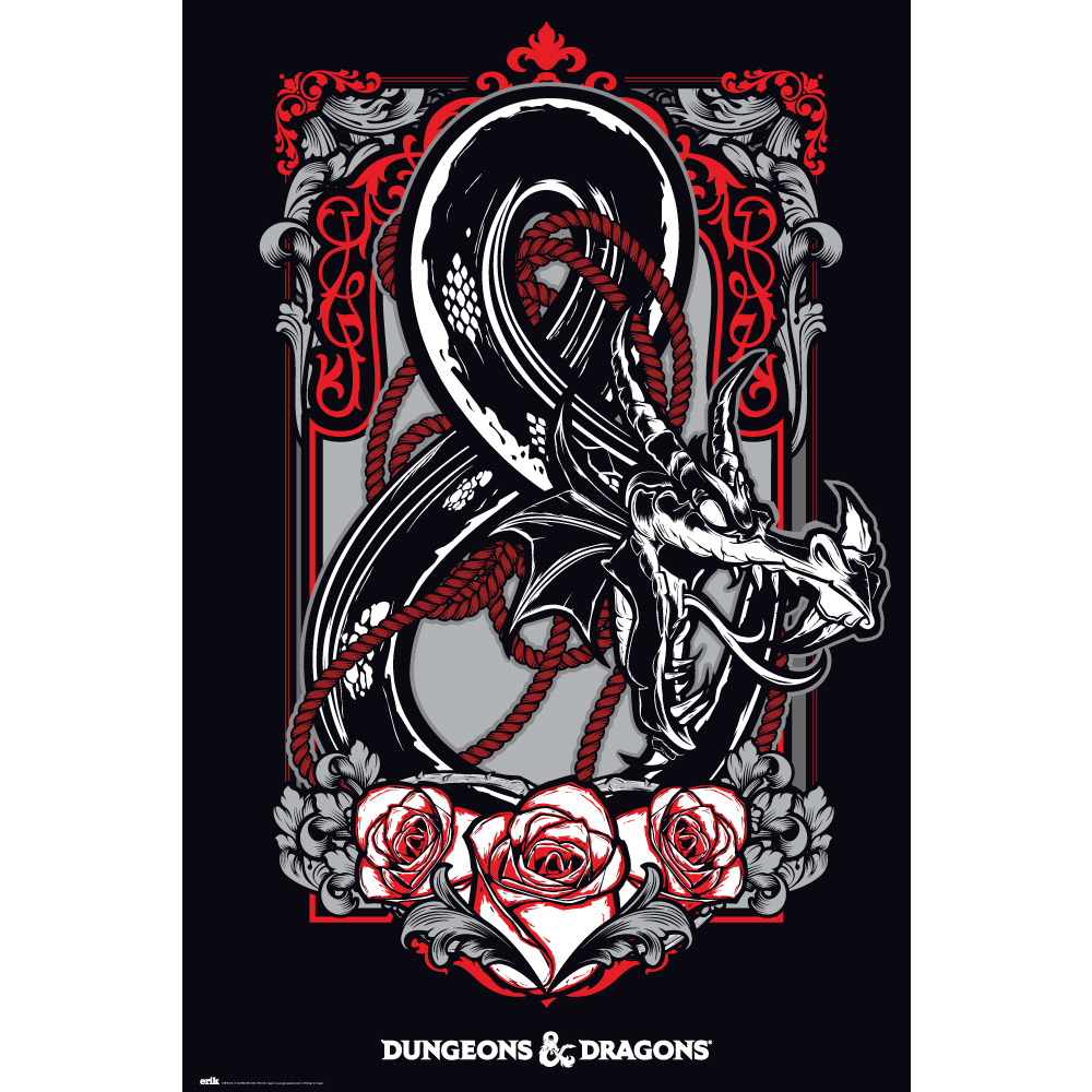 Plakát Dungeons & Dragons - Logo