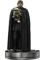 Soška Star Wars: The Mandalorian - Luke Skywalker and Grogu Art Scale 1/10 (Iron Studios)