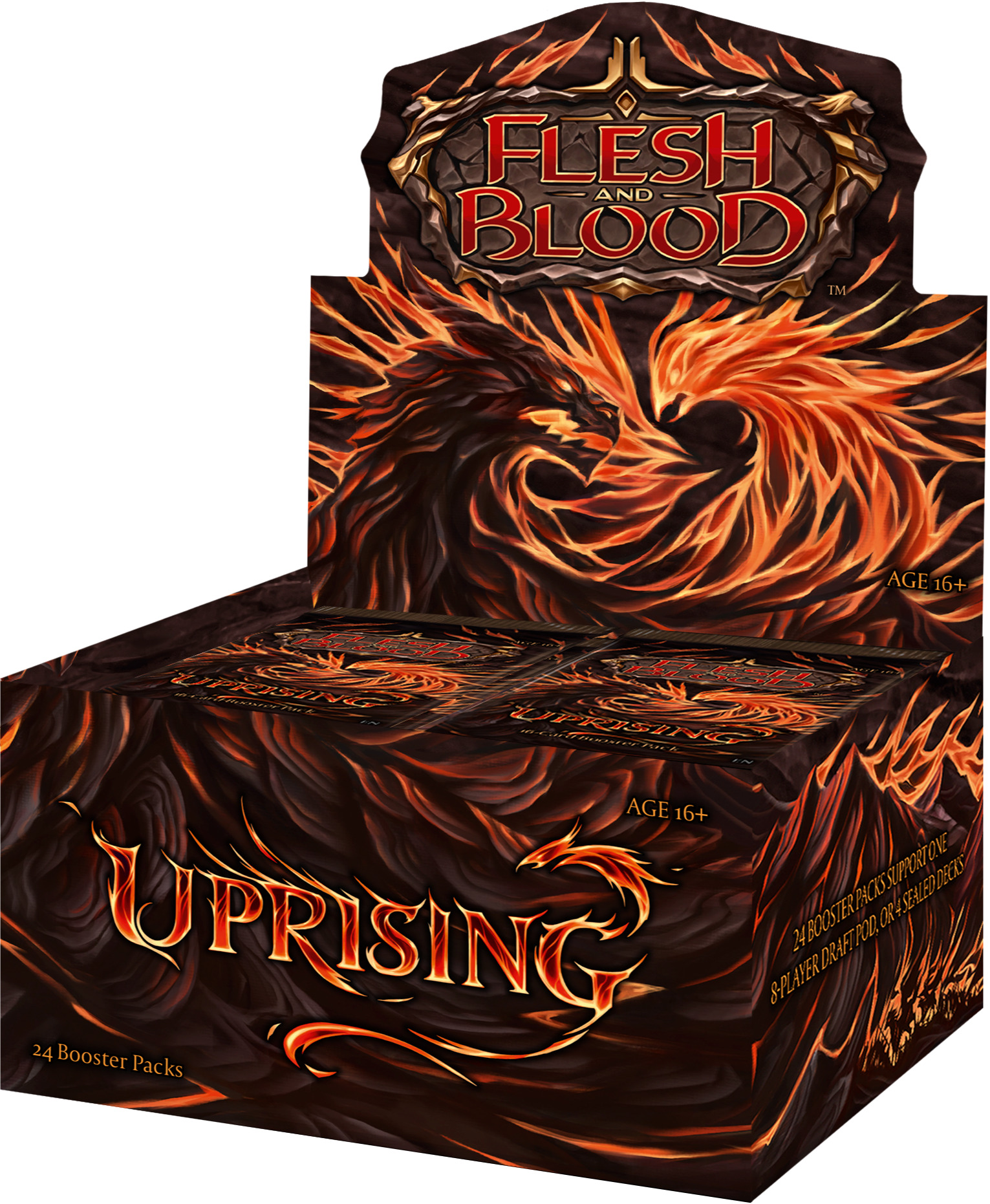 Karetní hra Flesh and Blood TCG: Uprising - Booster Box (24 boosterů)