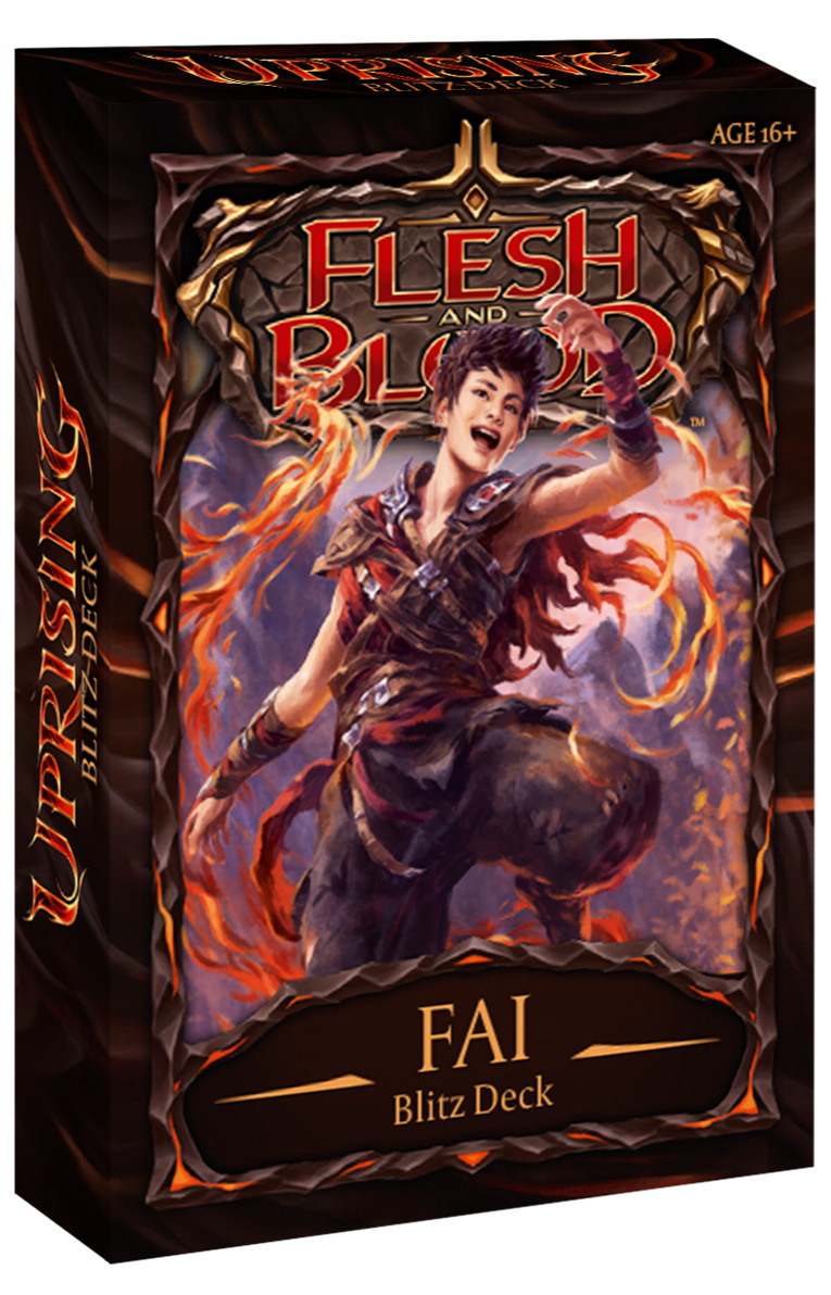 Karetní hra Flesh and Blood TCG: Uprising - Fai Blitz Deck