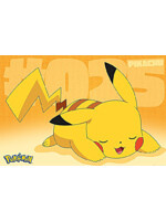Levně Plakát Pokémon - Pikachu Asleep