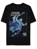 Tričko dámské Thor: Love and Thunder - Blue Thor Oversized (velikost M)
