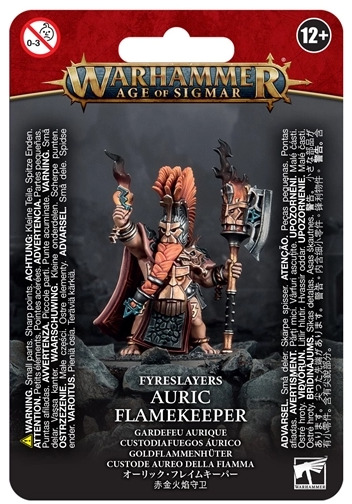 W-AOS: Fyreslayers - Auric Flamekeeper (1 figurka)