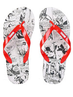 Pantofle Marvel - Comic Print (Flip flops) (velikost 41)