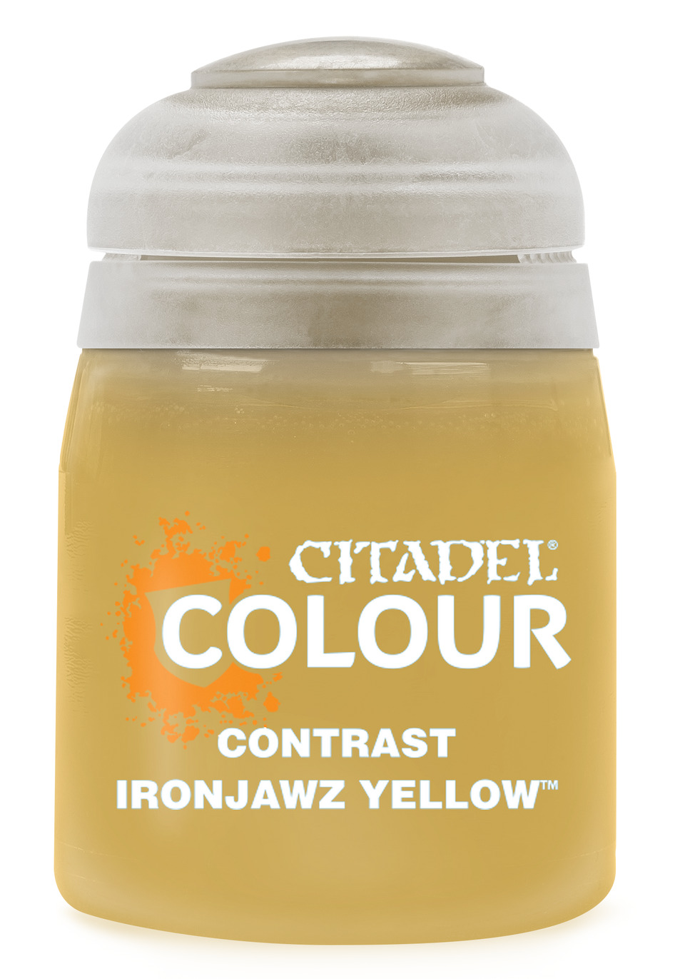 Citadel Contrast Paint (Ironjawz Yellow) - kontrastní barva - žlutá