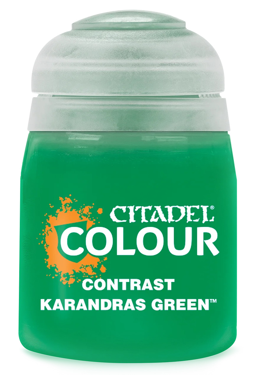 Citadel Contrast Paint (Karandras Green) - kontrastní barva - zelená