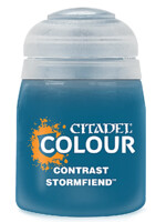 Citadel Contrast Paint (Stormfiend) - kontrastní barva - modrá