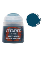 Citadel Base Paint (Stegadon Scale Green) - základní barva, zelená