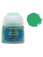 Citadel Layer Paint (Sybarite Green) - krycí barva, zelená