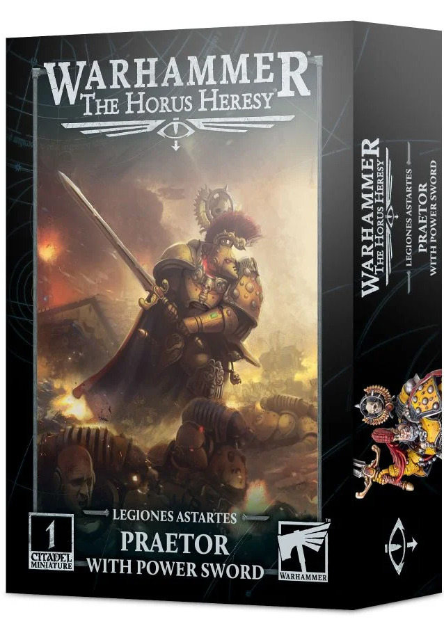 W40k: Horus Heresy - Legiones Astartes Praetor with Power Sword (1 figurka)