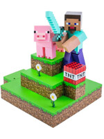 Lampička Minecraft - Steve Figural Light