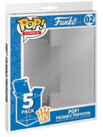 Ochranný obal na figurky Funko POP! - Protector 5 Pack Foldable (měkký) (5ks)