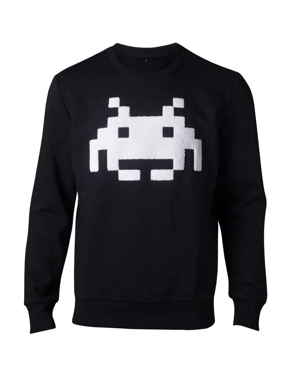 Mikina Space Invaders - Chenille Invader