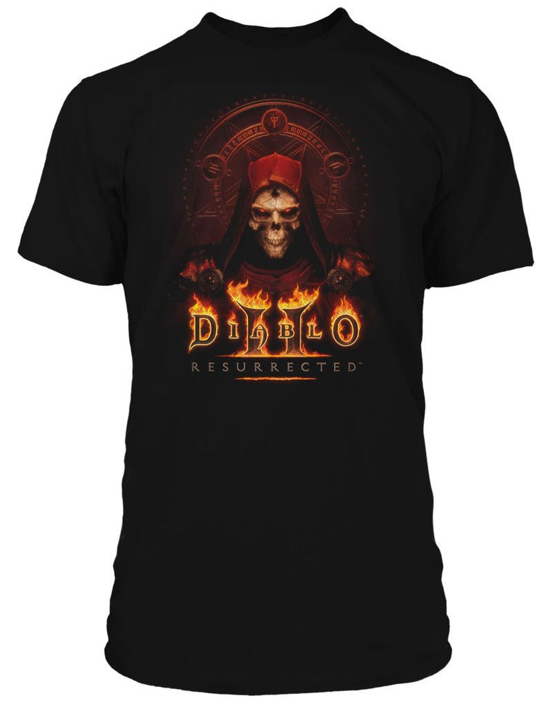 Tričko Diablo II: Resurrected - Key to Darkness